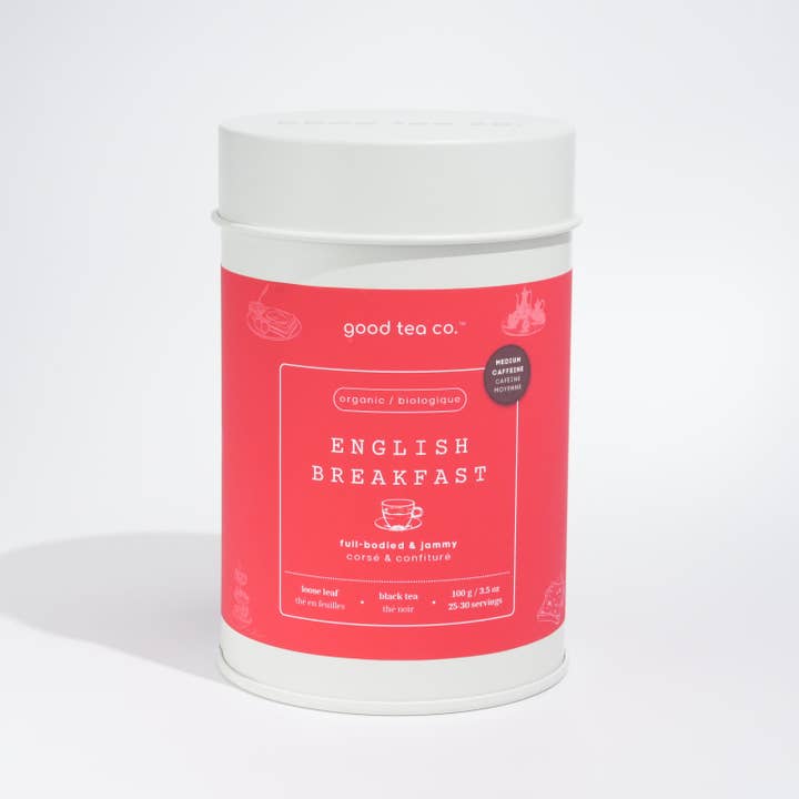 English Breakfast (Organic) - Loose Leaf Black Tea for wholesale by Good Tea Co.