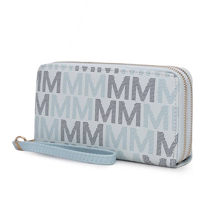 MKF Collection – Carteira - Mulher por atacado – Bolsa de Pulseira Hofstra M Signature Wallet para Mulher da Mia K16