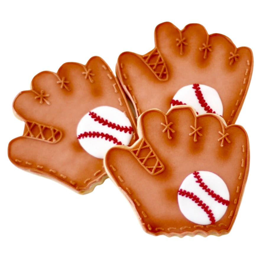 Sweet Sanctions LLC - Wholesale Cookie - Baseball Glove Cookies0