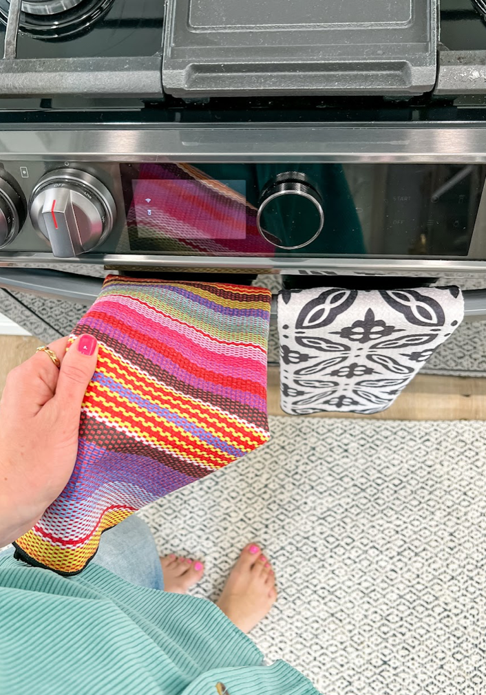 Bloom Towels - Wholesale Tea Towel - B142 Sunset Serape6