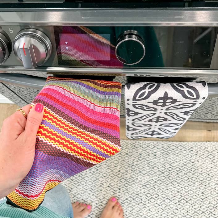 Bloom Towels - Wholesale Tea Towel - B142 Sunset Serape6