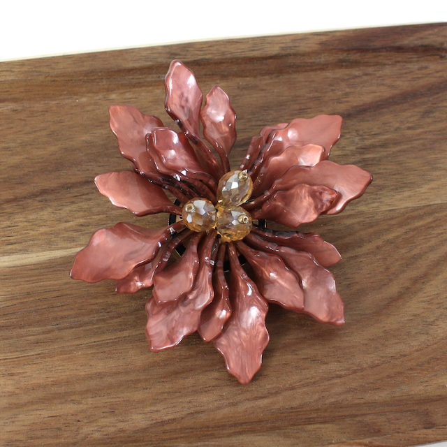 Pretty Persuasions - Wholesale Brooch - B23062 Shine Flower Brooch5