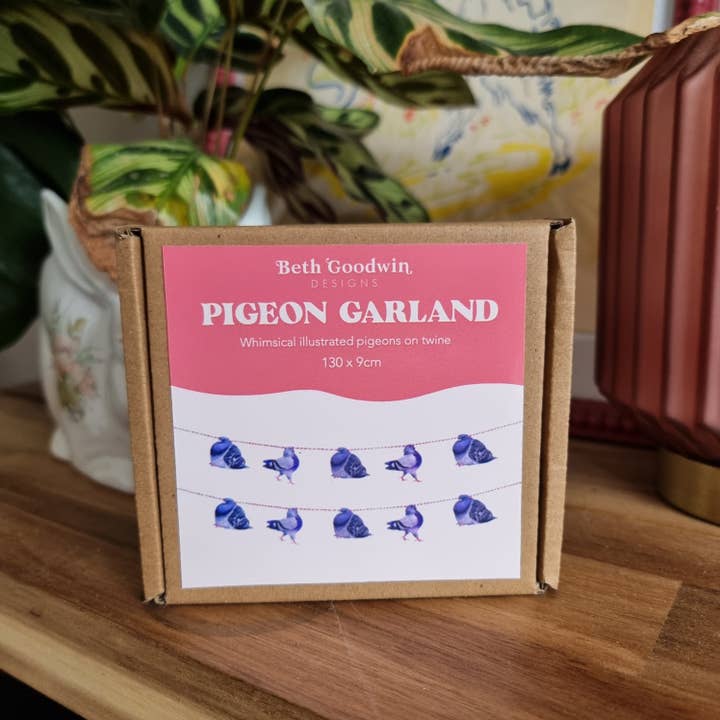 Beth Goodwin Designs - Wholesale Bunting/Garland - Pigeon Garland/Bunting3