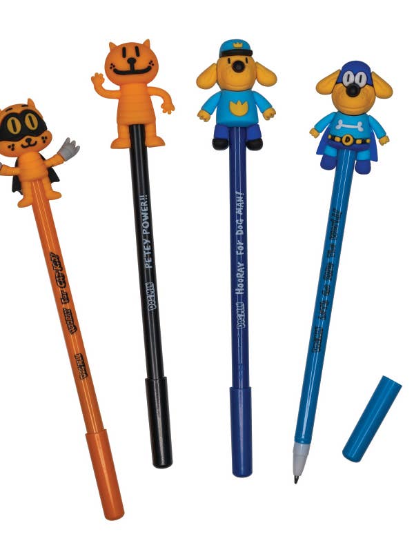 Dog Man Character Pen 12/display and other Purchase Wholesale merry makers. Free Returns & Net 60 Terms on Faire trending on Faire.