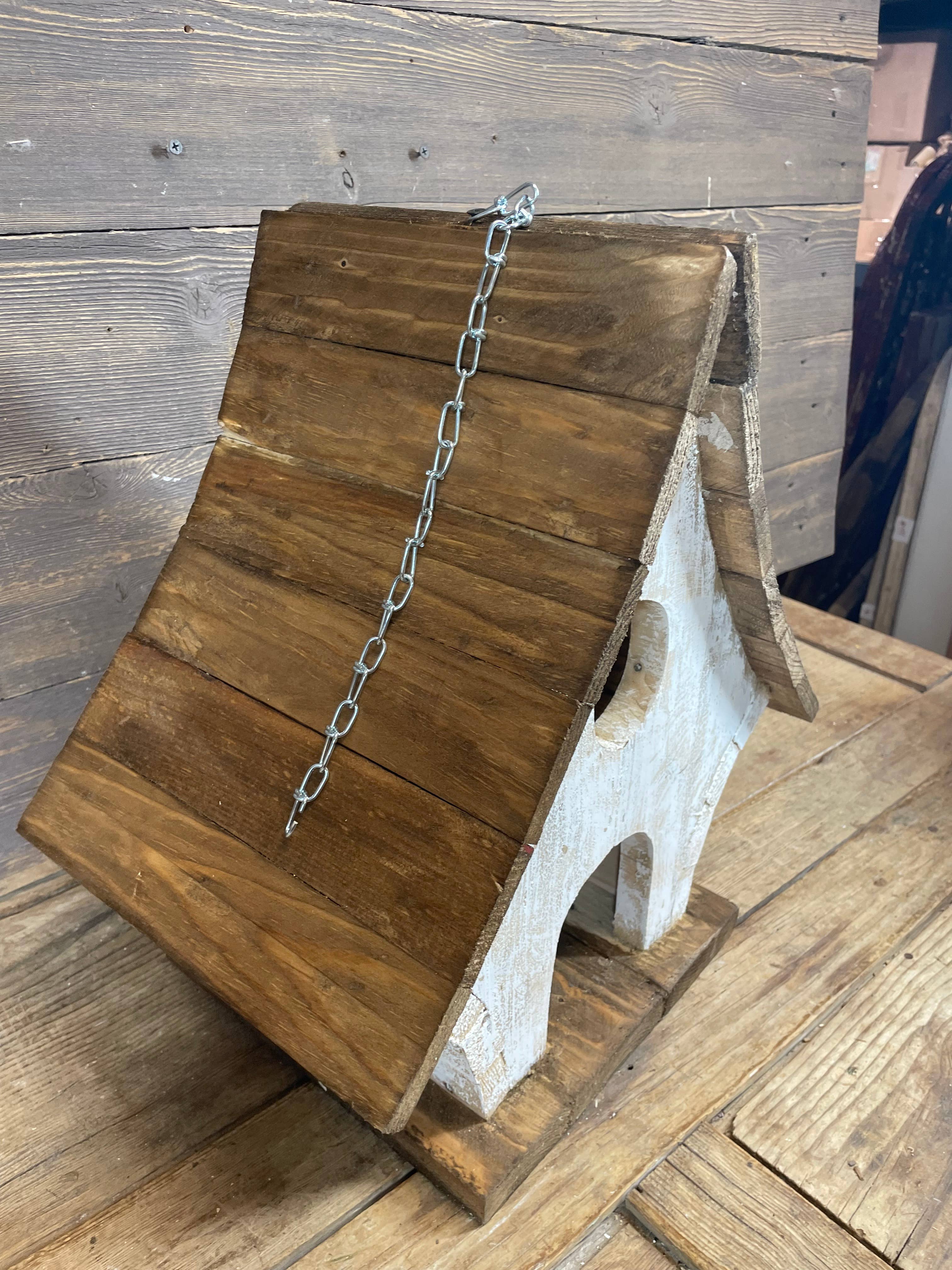 My Amigos Imports - Wholesale Bird House - Kilcher Bird House-Farmhouse-Wood-15x16H in-Yard Art-Kilcher2