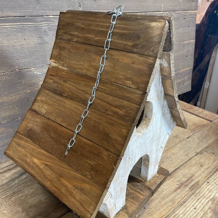 My Amigos Imports - Wholesale Bird House - Kilcher Bird House-Farmhouse-Wood-15x16H in-Yard Art-Kilcher2