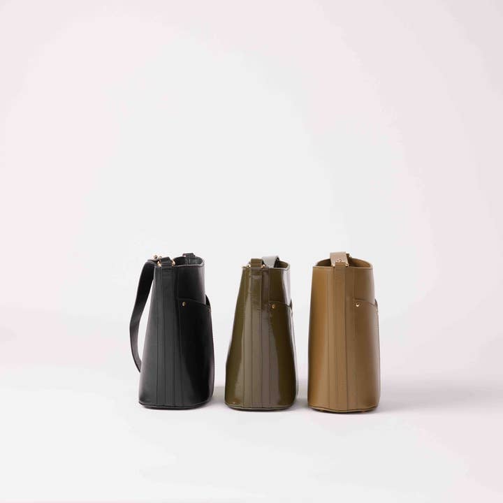 Maradji - Wholesale Shoulder Bag - Women's - BRONZE LEATHER BUCKET BAG GABRIELLE11