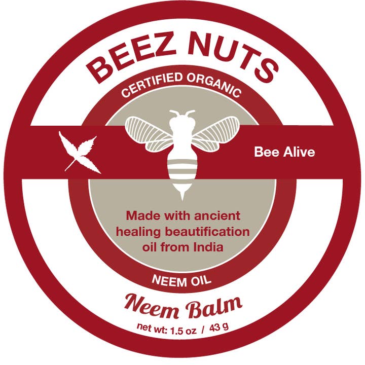 Beez Nuts Balms - Wholesale Healing Salve/Balm/Cream - Neem Oil Balm, Organic1