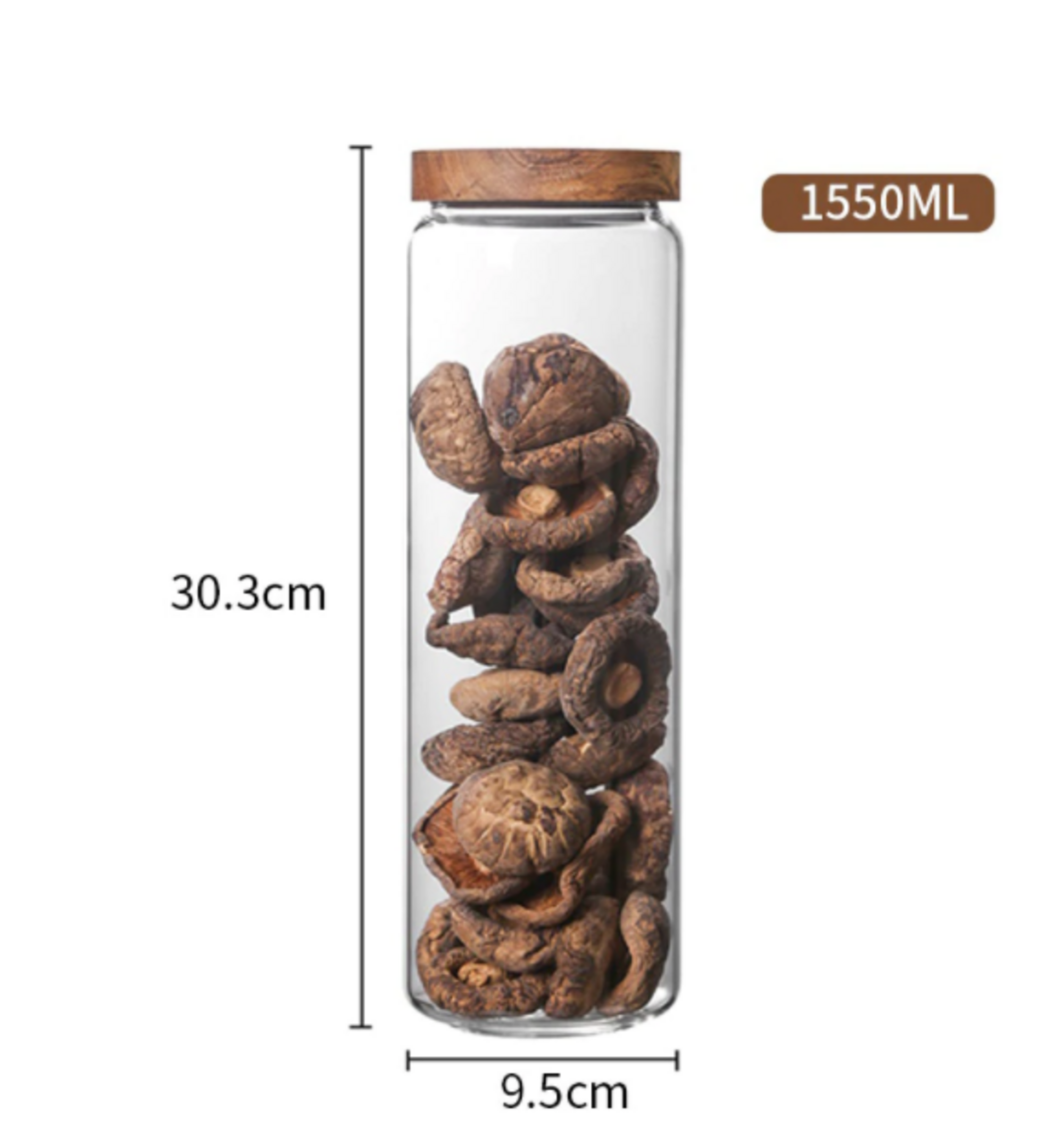 Homerely (We Cover All Import Duties) – wholesale Matlåda – Glas Kök Lagringstank4