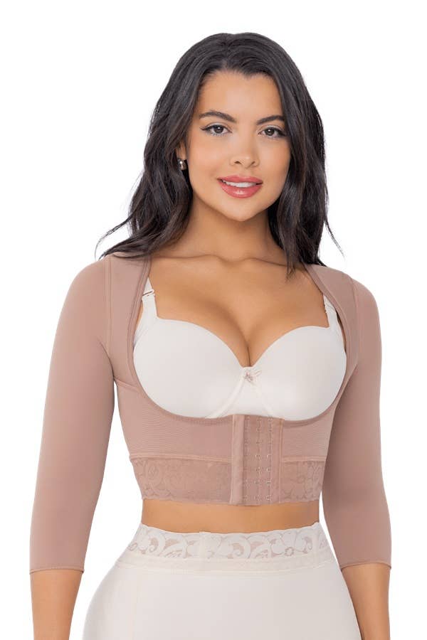 Mocha Post Surgical Compression Sleeves for wholesale on Faire0