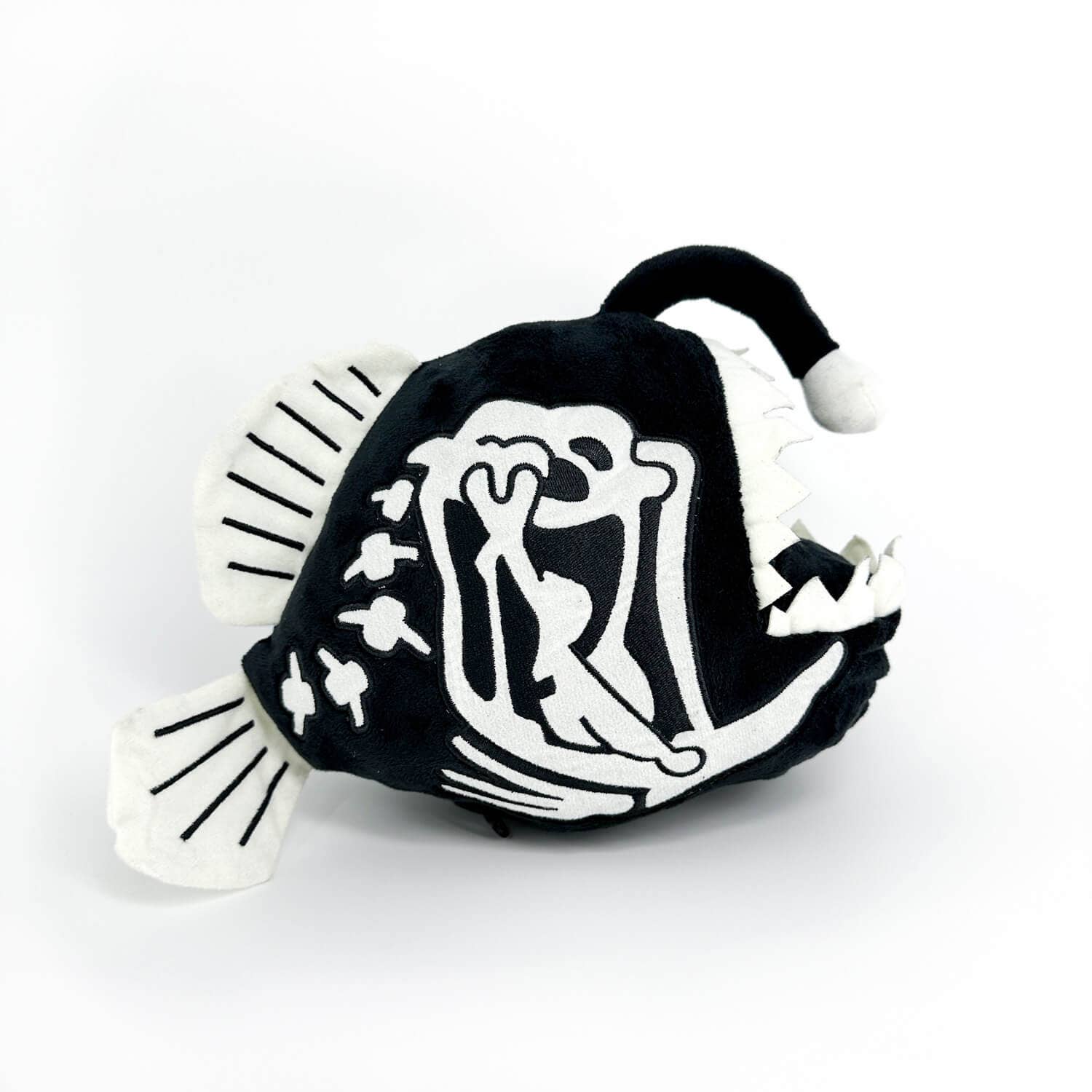 Womple Studios - Wholesale Stuffed/Plush Toy - Kids & Baby - AquaGlows Anglerfish Reversible Glow in the Dark Plush1