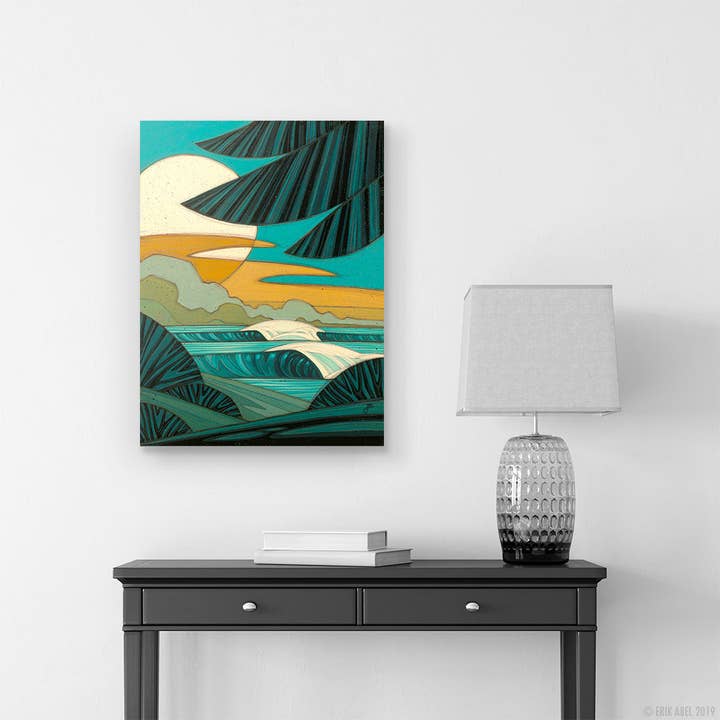 Abel Arts - Wholesale Art Print - Moonshine 2 - WHLSL Print