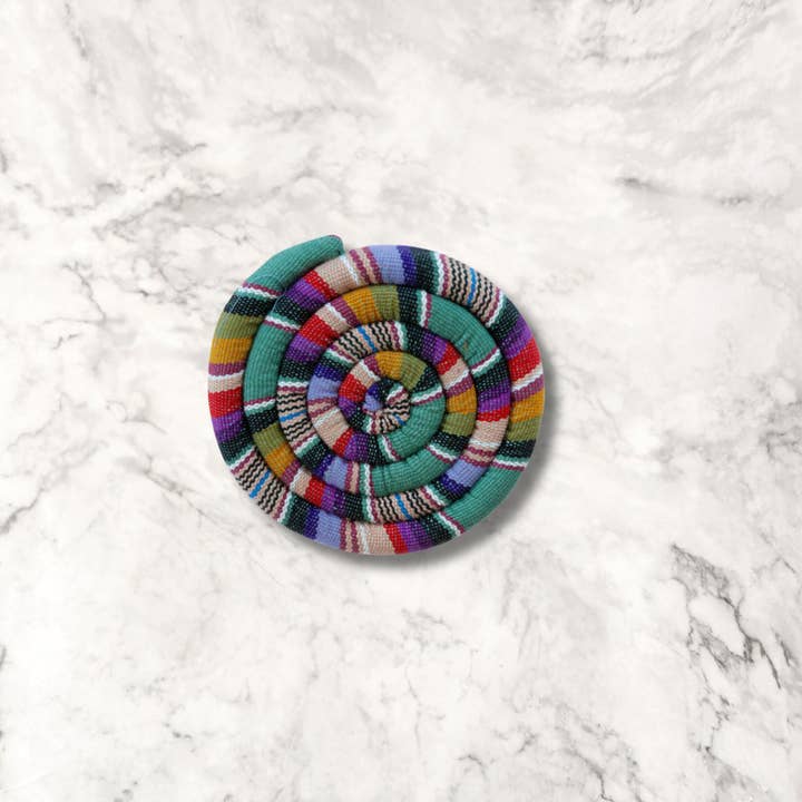 Upavim Crafts - Wholesale Trivet - Small Spiral Spiced Heatable Trivet