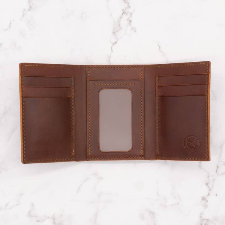 Classic Trifold Wallet with ID Window for wholesale by Arbor Trading Post