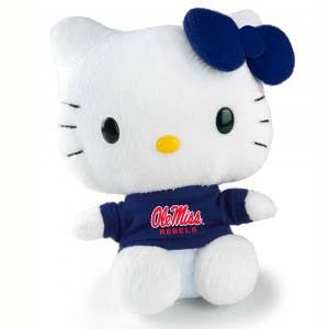 Ole Miss Rebels Hello Kitty- 6 Inch for wholesale by Turnovers Inc