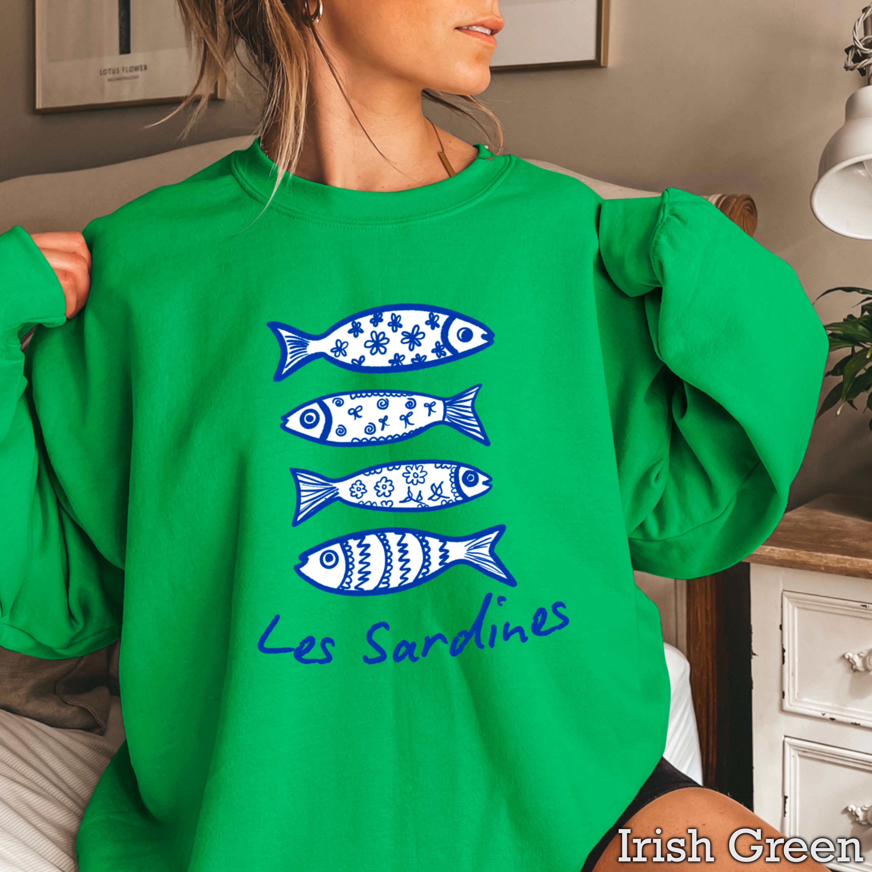 Shoppe SHC - Wholesale Graphic Sweatshirt - Women's - Les Sardines | Summer Coastal Women’s Sweatshirt 11