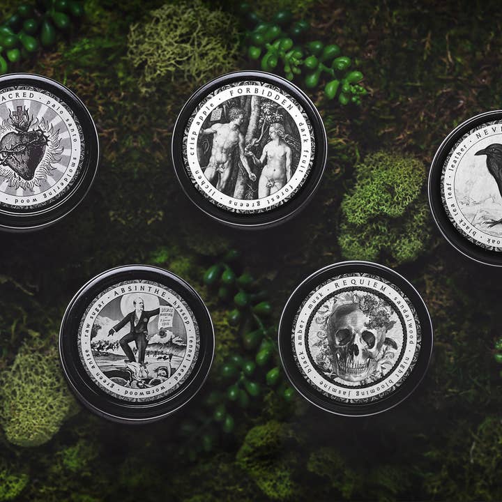 L'apothicaire Co. - Wholesale Travel Candles - NOIR | Requiem | | 8oz Travel Candle