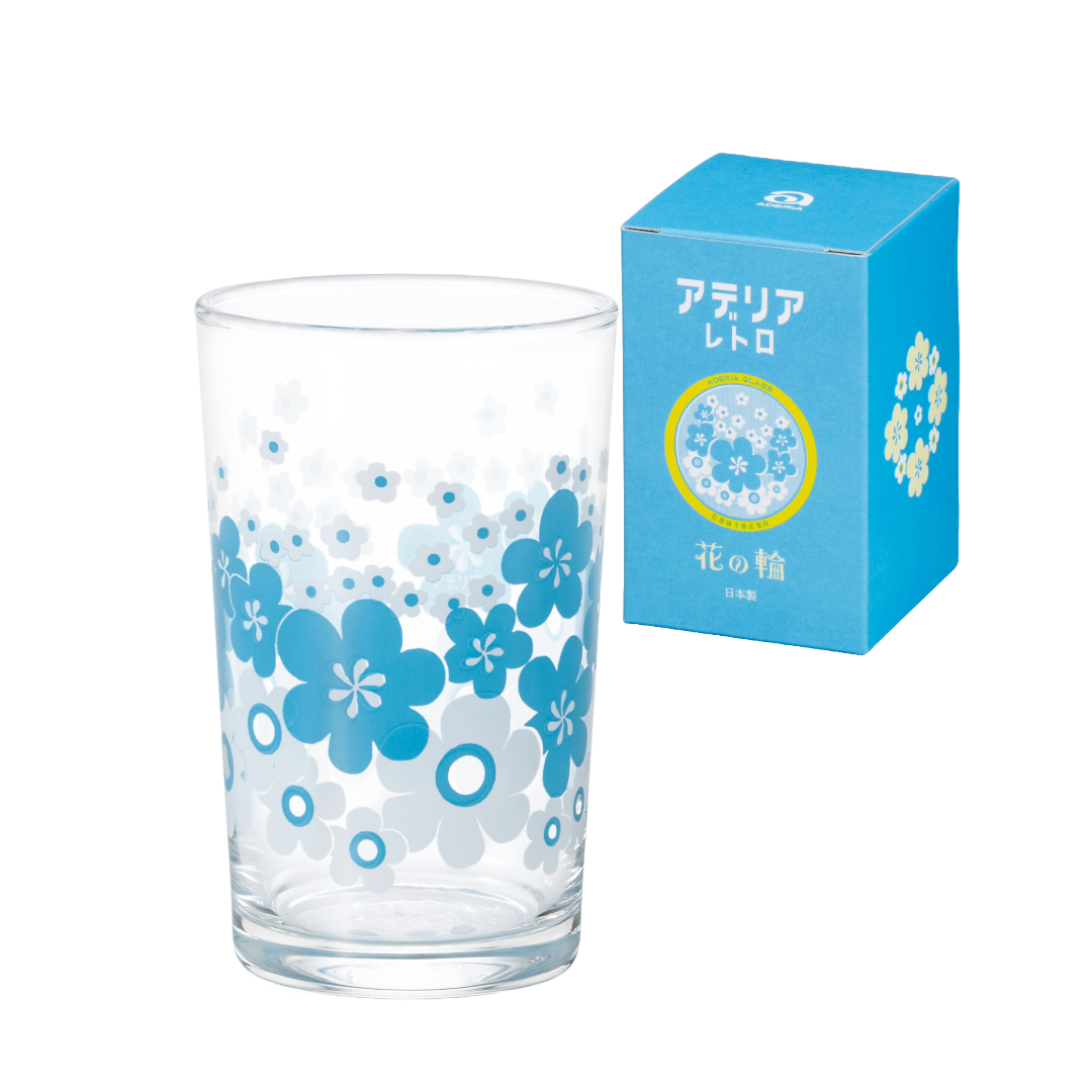 ADERIA - Wholesale Drinking Glass/Cup - ADERIA Retro | Short Tumbler | 7 Pattern Options3