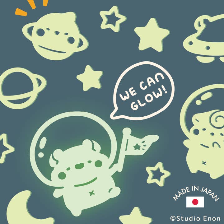 Starlight Explorer Glow in the Dark Stickers | Muffin Corner Special Edition Starlight Explorer Glow in the Dark Stickers | Muffin Corner Special Edition