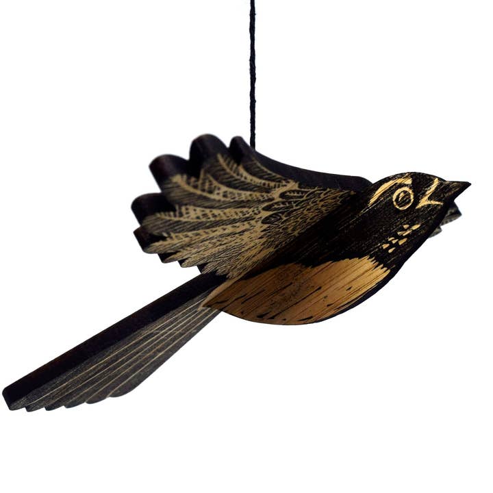 Mobile - Willie Wagtail for wholesale by Bridget Farmer Printmaker