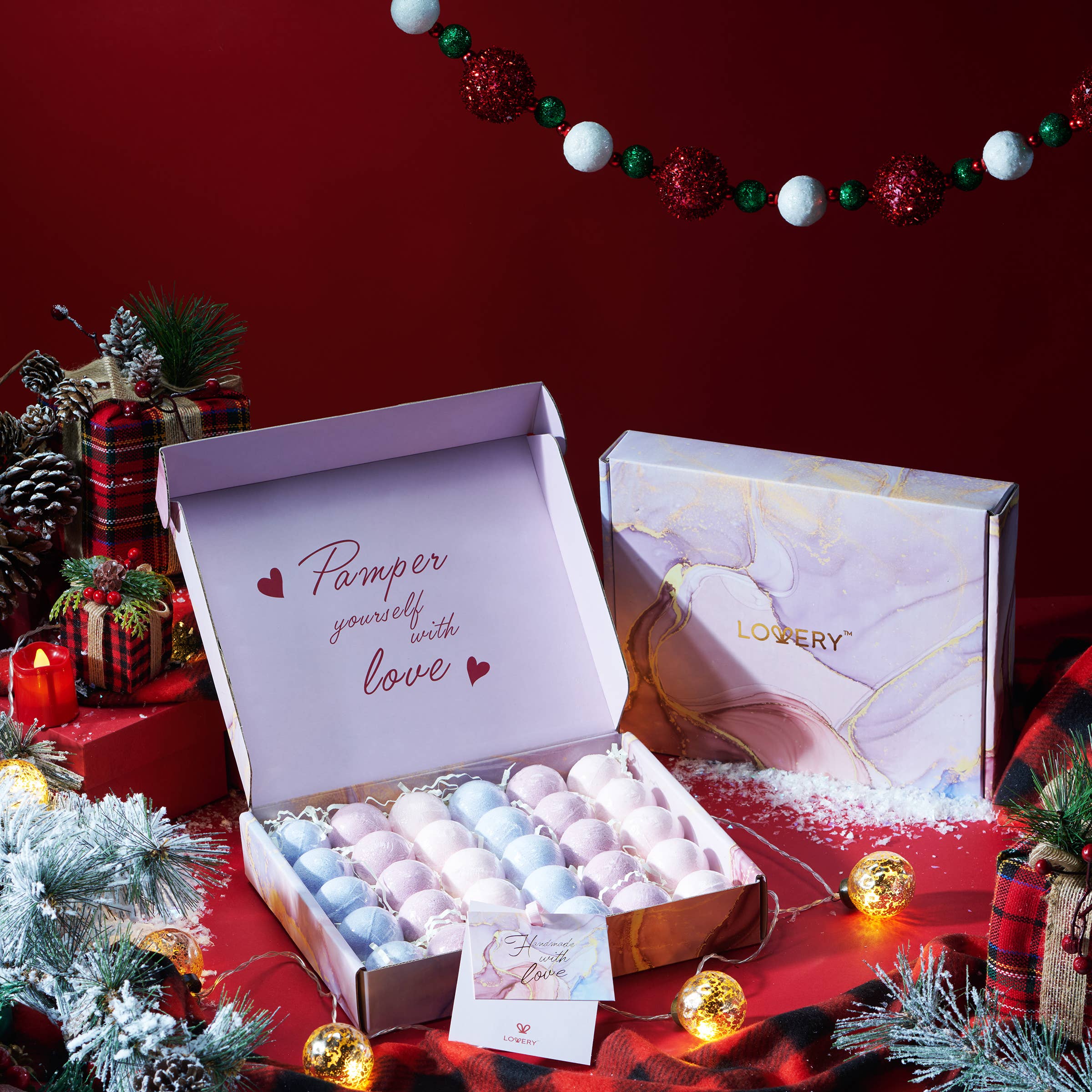 Lovery - Wholesale Bath bomb/fizz - Bath Bombs Gift Set - 30Pc Spa Body Care Balls1