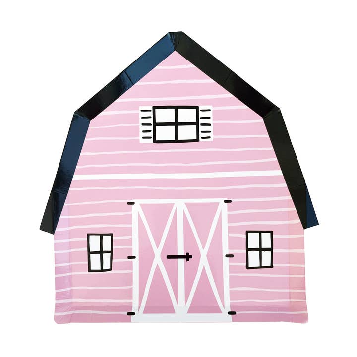 On the Farm Large Pink Plates for wholesale by Jollity & Co. + Daydream Society