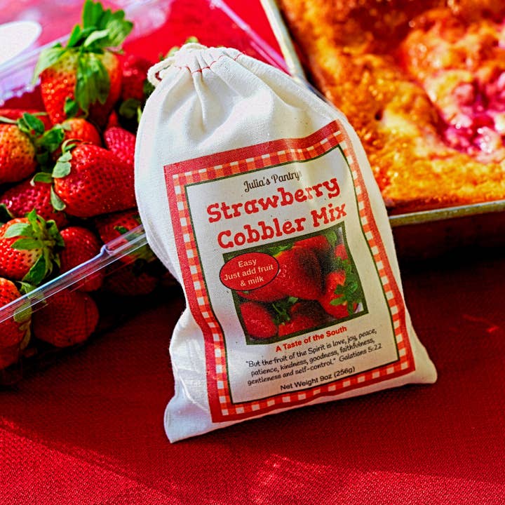 Julia's Southern Foods, LLC - Wholesale Cake Mix - Berry Best Cobbler Trio Sampler (2 ea Berry Flavor)