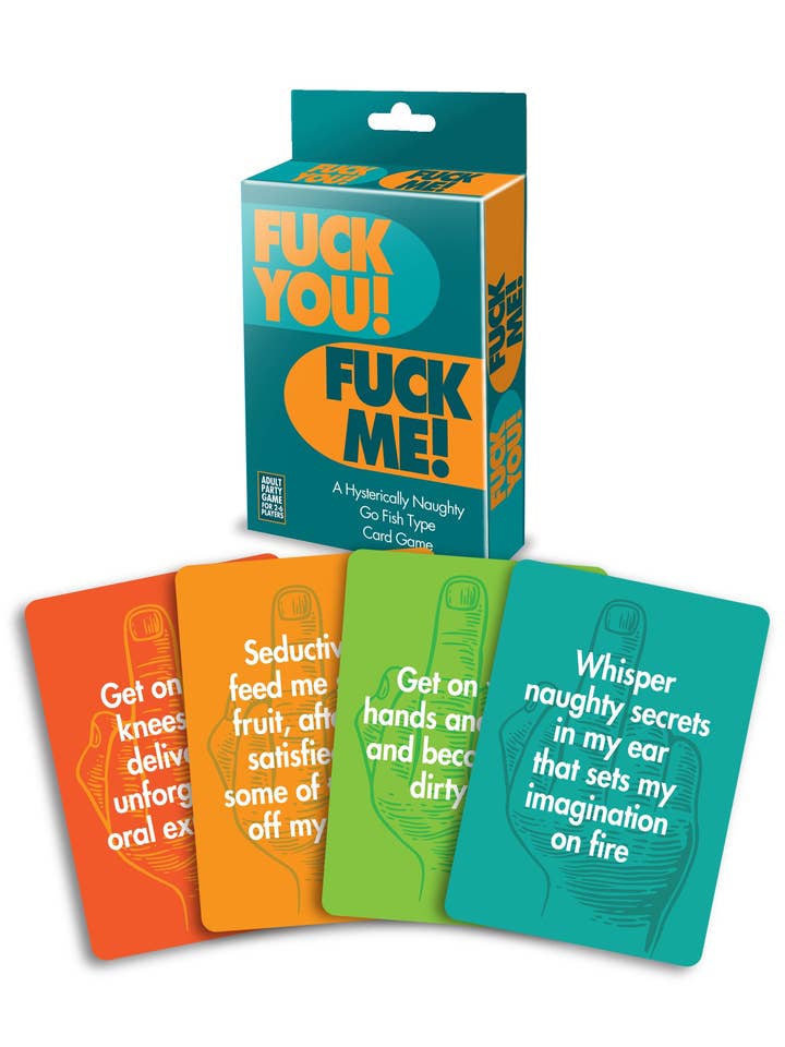 Fuck You Fuck Me Go - Gioco di carte in stile pesce per la vendita all'ingrosso da parte di Little Genie Productions