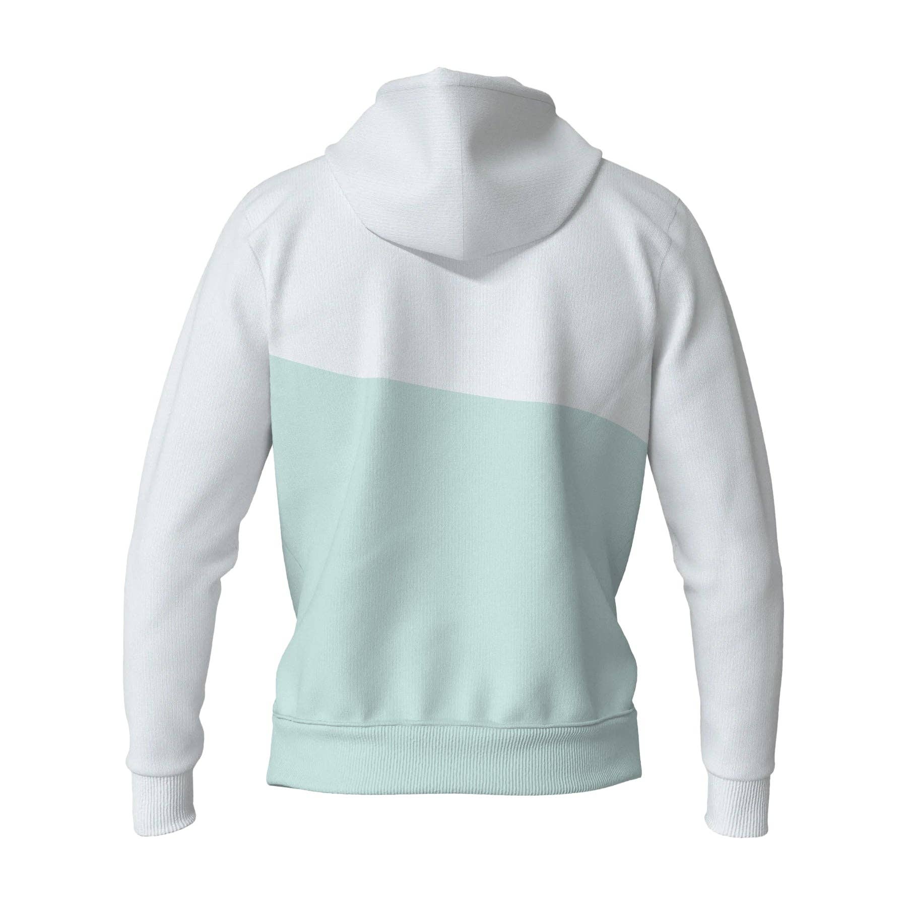 Indicom Brands - Wholesale Hoodie - Unisex - Summit White / Blue1