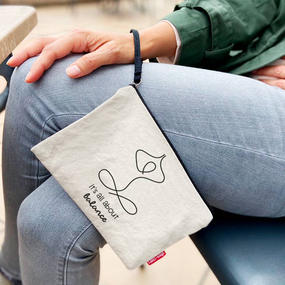 hello-bags - Wholesale Toiletry Bag - Women's - IT'S ALL ABOUT BALANCE CLUTCH BAG14