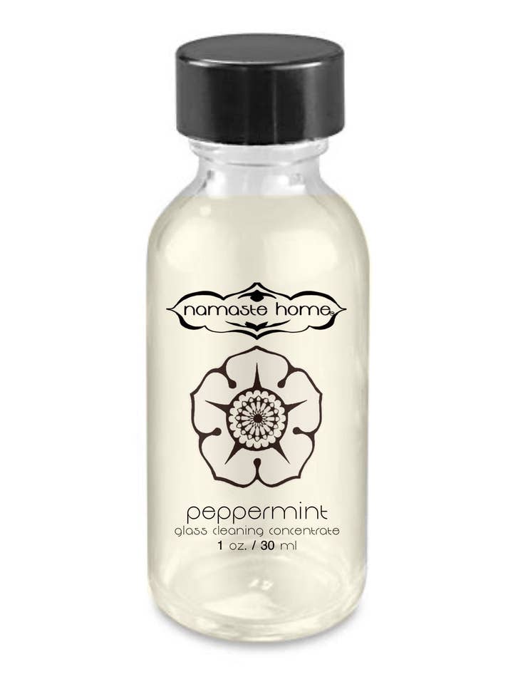 Pebermynte Glasrensekoncentrat, til Genanvendelig Rengøring for engroshandel hos Namaste Home