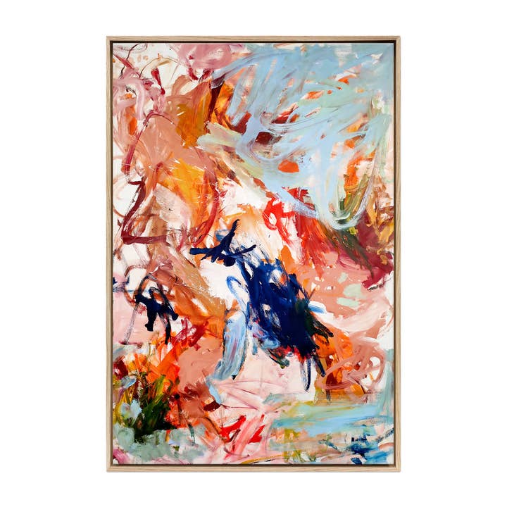 Dream Big by Emily Starck Framed Canvas Wall Art Print for wholesale by Art Collectiv