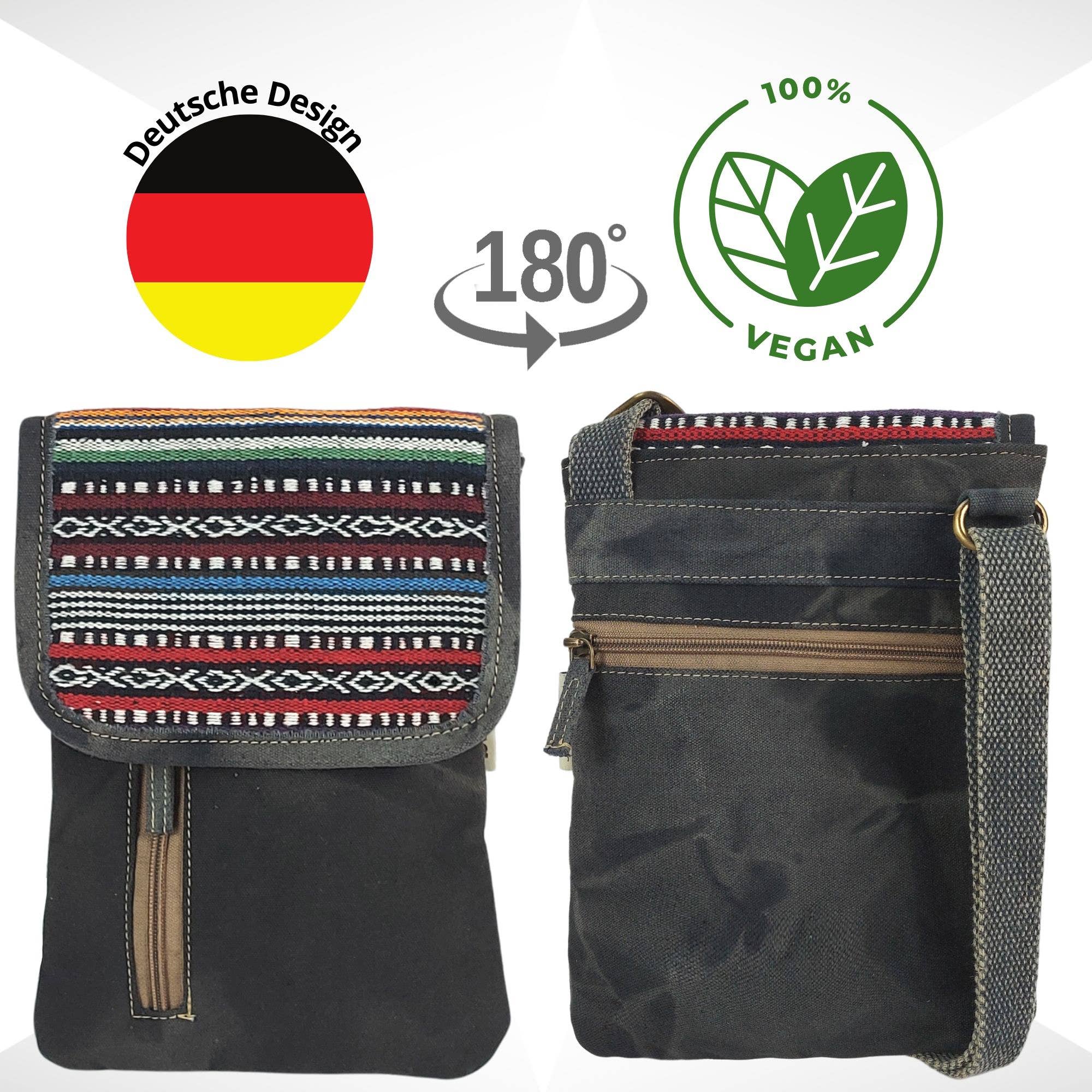 Sunsa – Engroshandel Crossbodytaske - Dame – Vegansk skuldertaske. Stribet Crossover Handy taske10