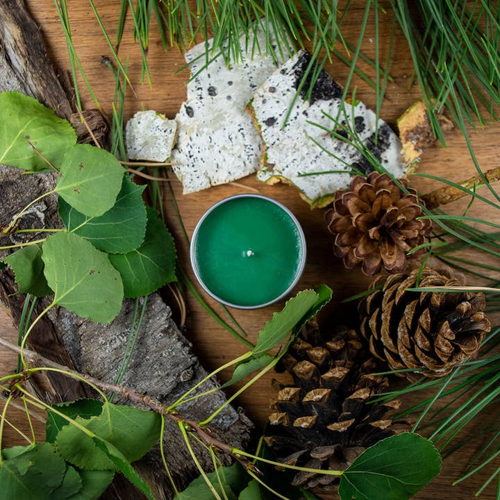 Game Master Dice - Vente Bougies de voyage - Bougie de jeu White Forest7