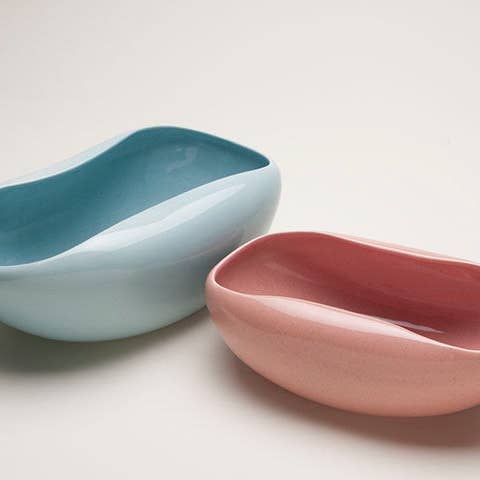 Bauer Pottery - Wholesale Decorative Plate/Dish/Bowl - American Modern Fruit Bowl Large