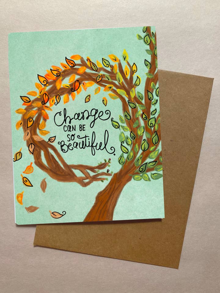 Beau changement pour la vente par Bright & Blue Studio