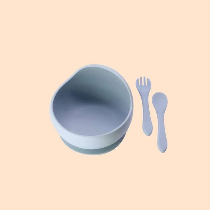 Golden Child - Wholesale Feeding set – Baby - 3-piece Silicone Children’s Feeding Set8