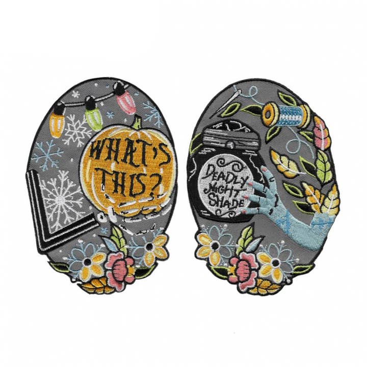 What'S This And Deadly Nightshade Two Patch Set By La for wholesale by La Barbuda - No U.S. custom fees