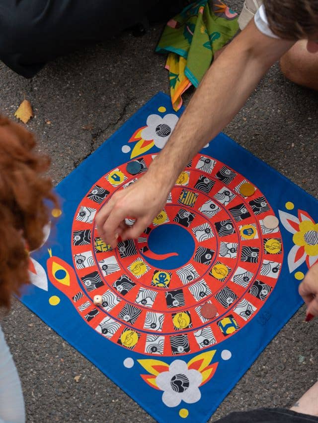 Jack Rabbit Adventure Bandana Board Game for wholesale by FOUR RABBIT