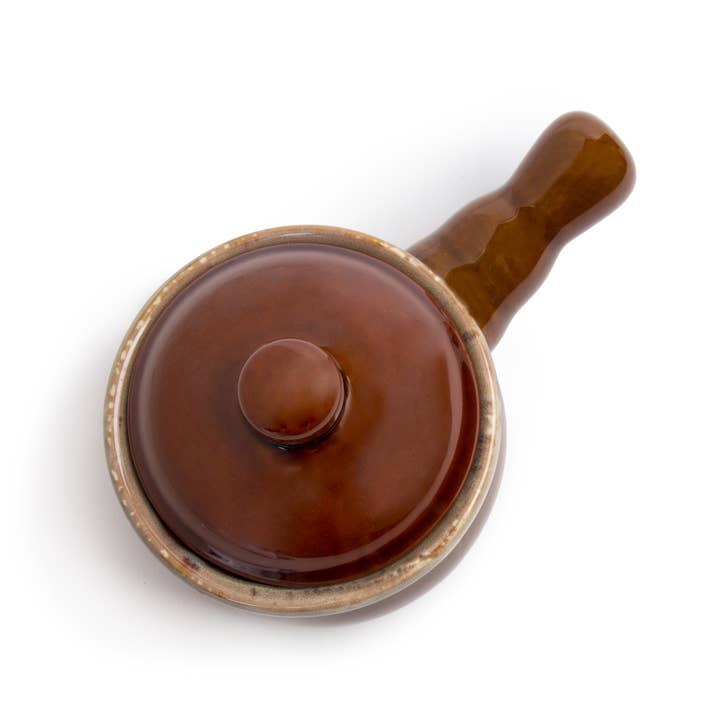 Fox Run Brands - Wholesale Serving bowl - Fox Run French Onion Soup Bowl, Stoneware, 4.75" x7.75" x4"3