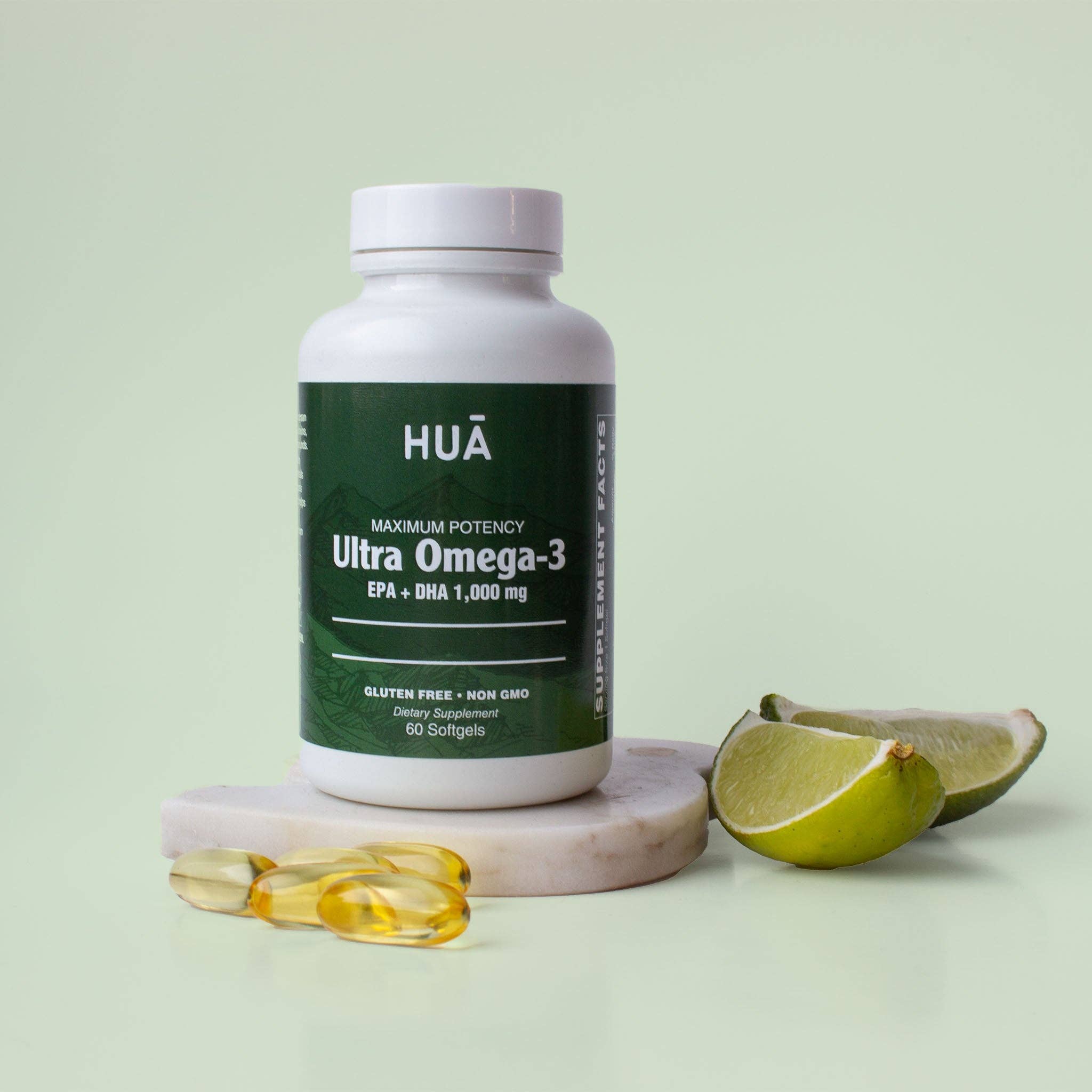 HUA Wellness - Wholesale Oral Supplement/Vitamin - Ultra Omega-3 Fish Oil1