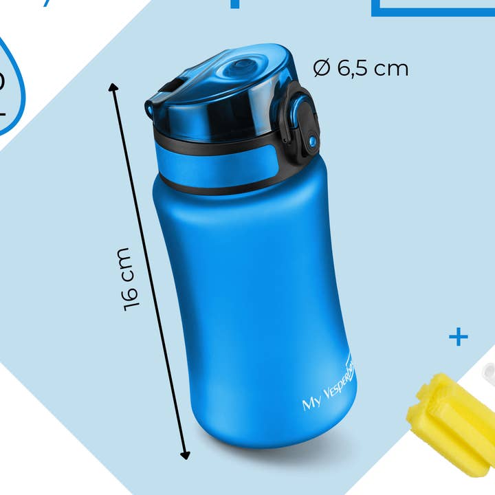 MyVesperbox Minny drikkeflaske 300 ml blå for engroshandel hos Myvesperbox