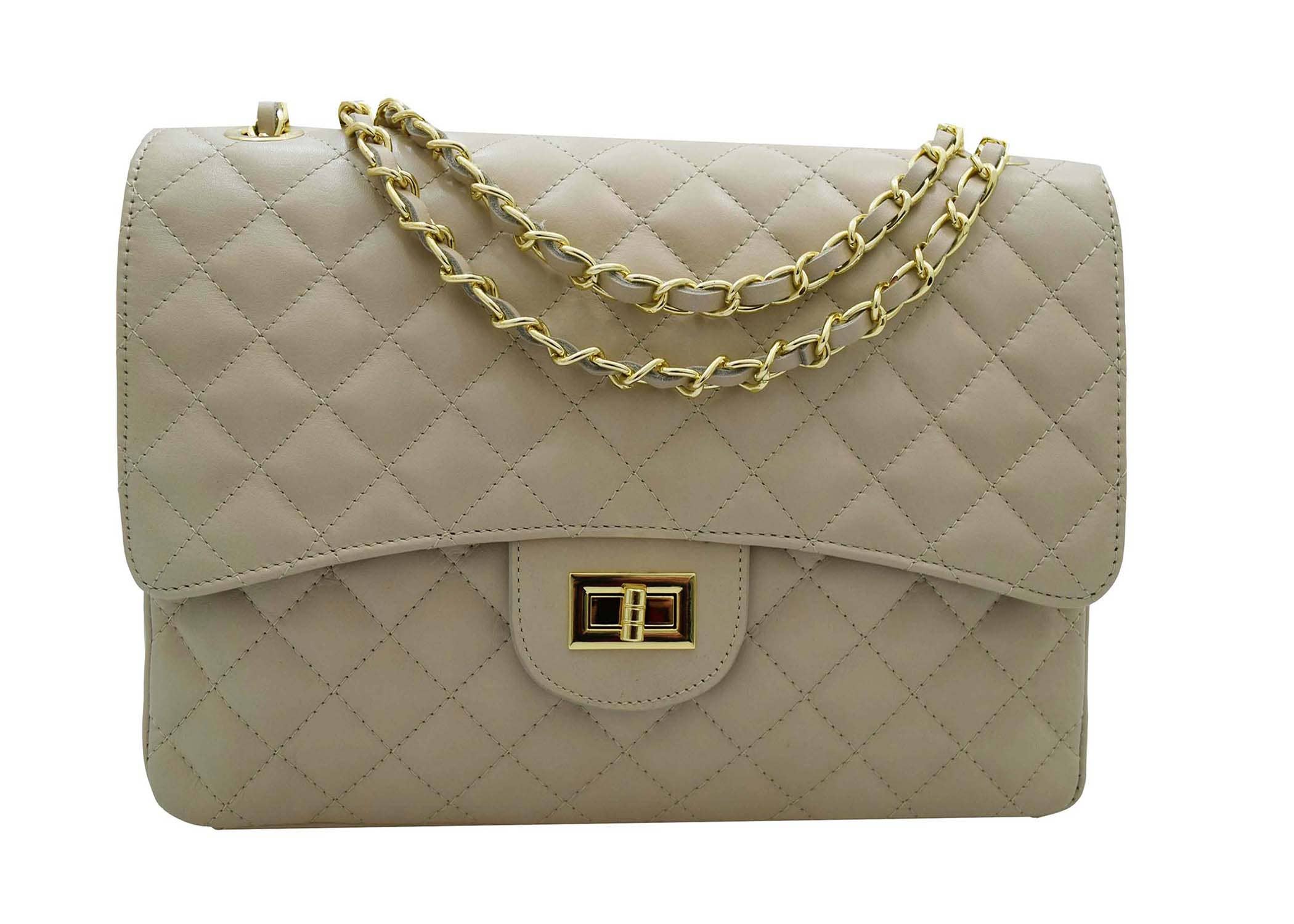 Canetti Roberto - Wholesale Shoulder Bag - Women's - QUILTED LEATHER SHOULDER BAG 1201