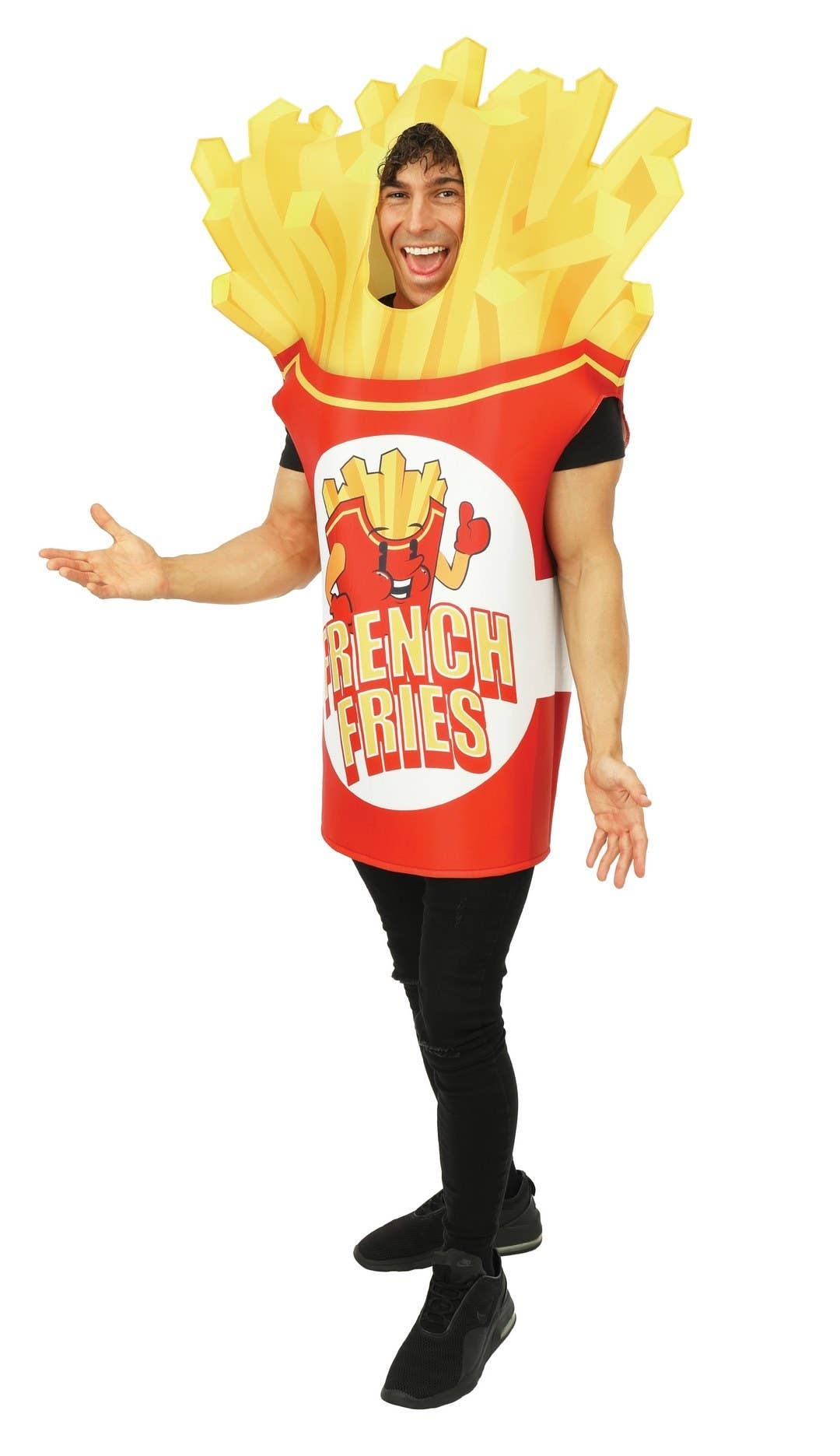P'tit Clown - Wholesale Costume - Men's - Fries Costume - Adult - One Size1