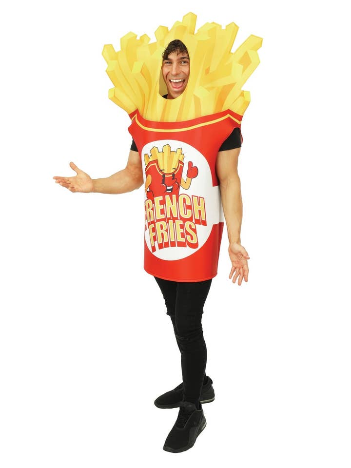 P'tit Clown - Wholesale Costume - Men's - Fries Costume - Adult - One Size1
