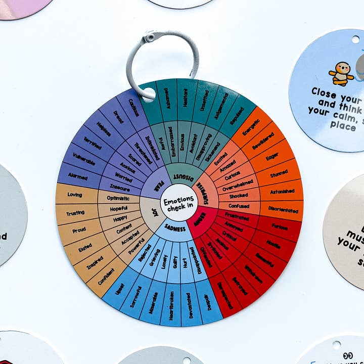 Anxiety Relief Grounding Keyring for wholesale by Craftly Ltd