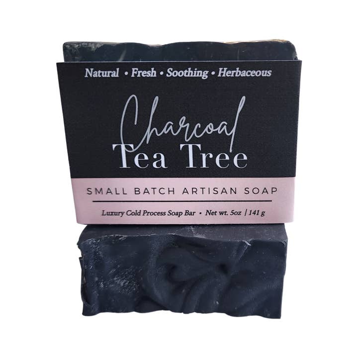 DeShawn Marie Soap Boutique - Wholesale Bar Soap - Charcoal Tea Tree Bar Soap4