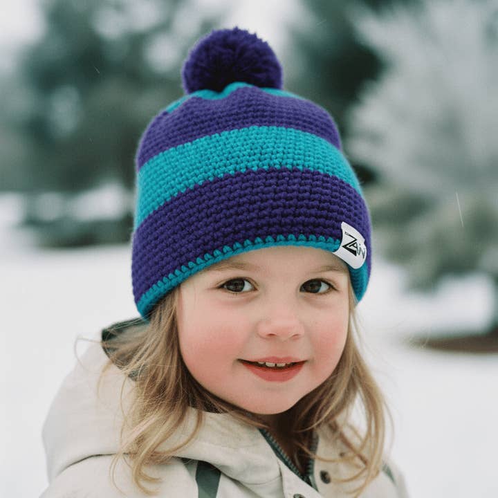 Rannoch Kids Beanie Bobble Hat for wholesale by ZAINI Lifestyle Ltd