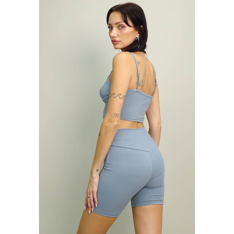 CEFIAN FASHION - Wholesale Lounge Set - Women's - YOUR GO TO CONTOUR SHORTS SET11