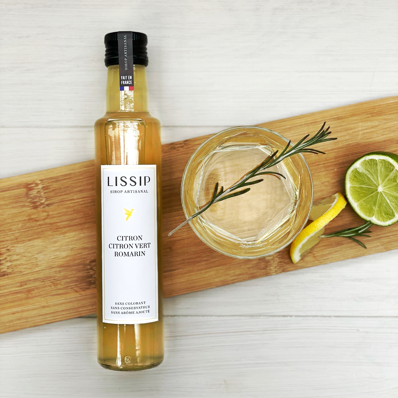Lissip - Wholesale Flavored Syrup - Lemon | Lime | Rosemary Homemade Syrup - 25cl2